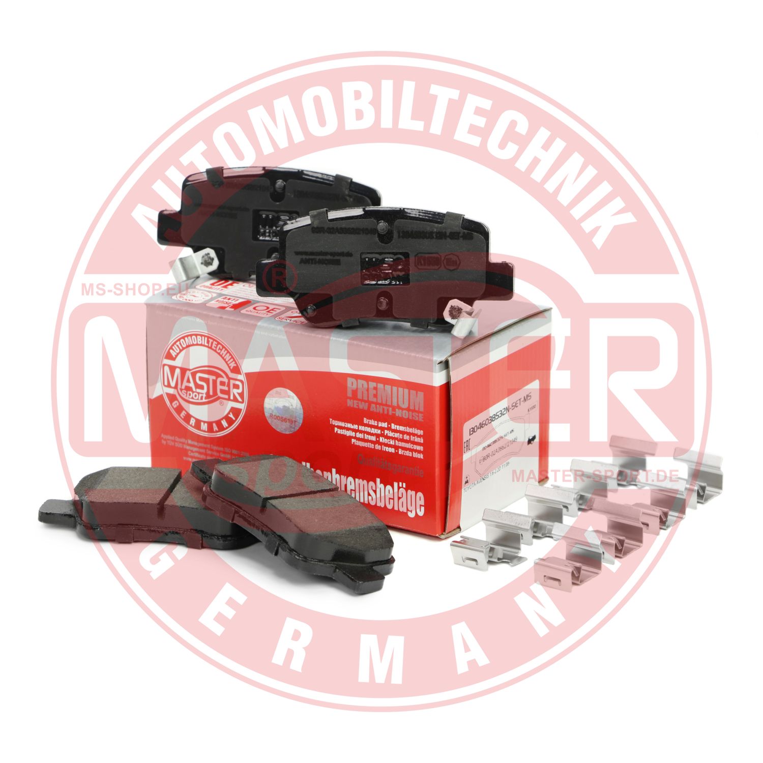 Placute frana MASTERSPORT GERMANY 13046038532N-SET-MS